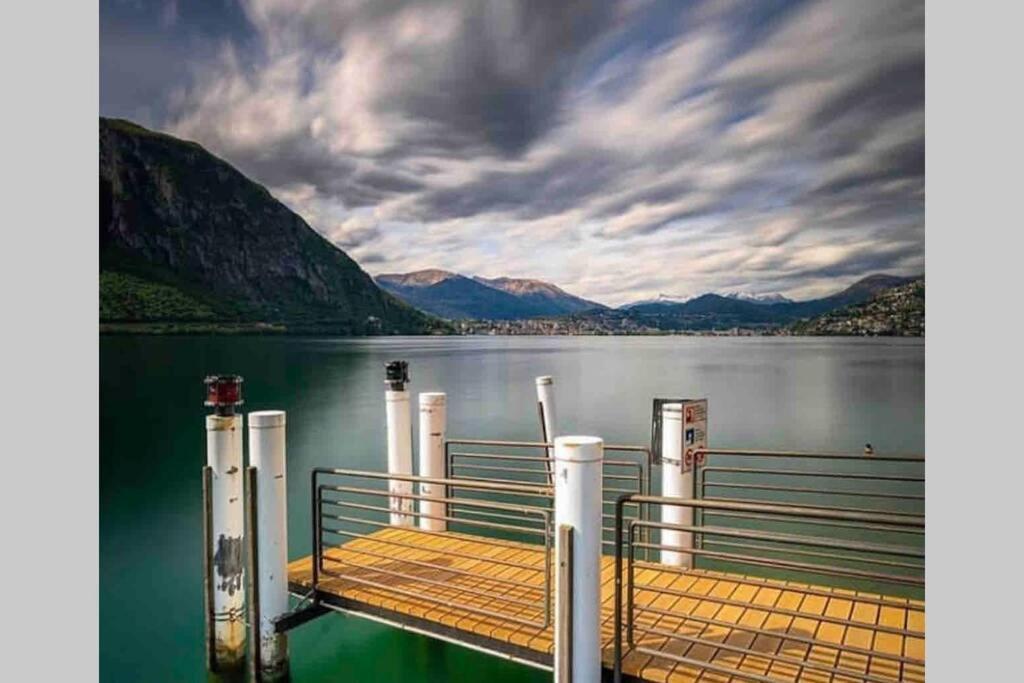 villa lac Campione dʼItalia Exterior foto